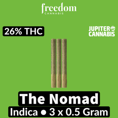Freedom Cannabis The Nomad 3 Pack - Jupiter Cannabis Winnipeg