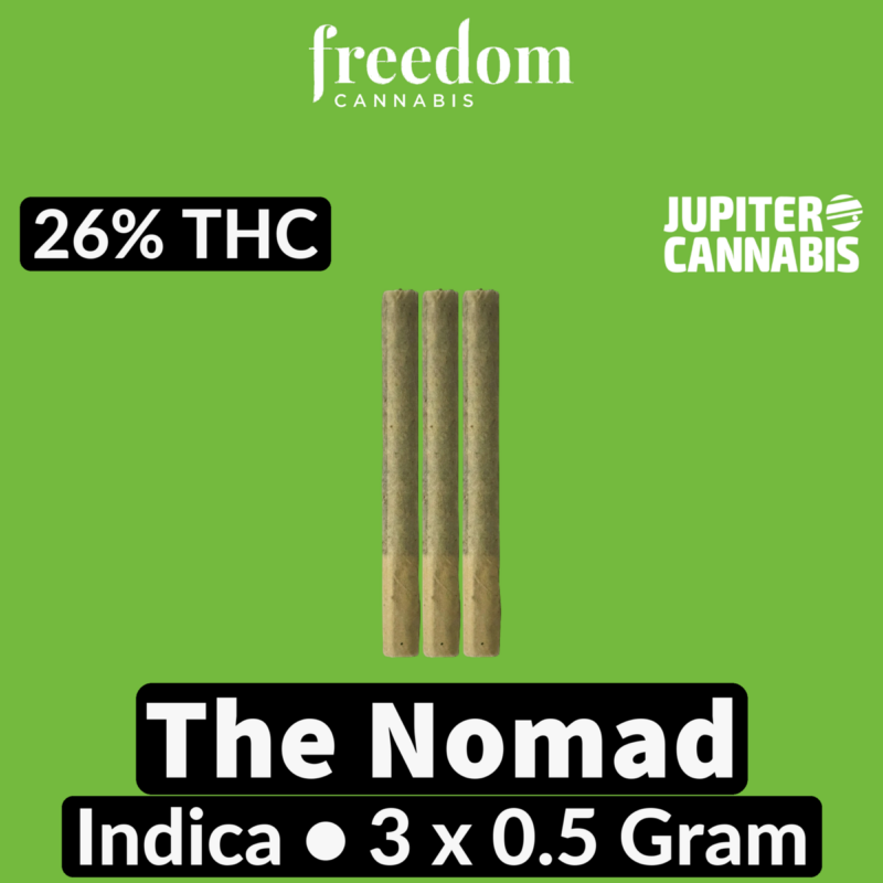 Freedom Cannabis The Nomad 3 Pack - Jupiter Cannabis Winnipeg
