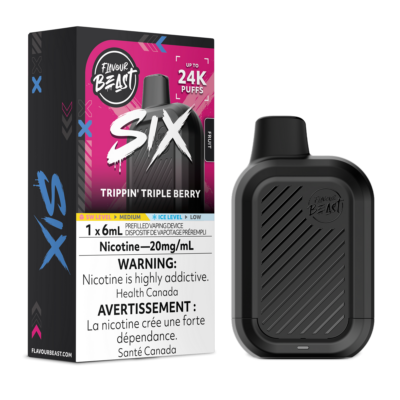 Flavour Beast Six – Trippin’ Triple Berry 20MG - Jupiter Cannabis Winnipeg