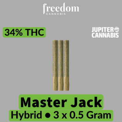 Jack Herer Master Jack 3 Pack - Jupiter Cannabis Winnipeg