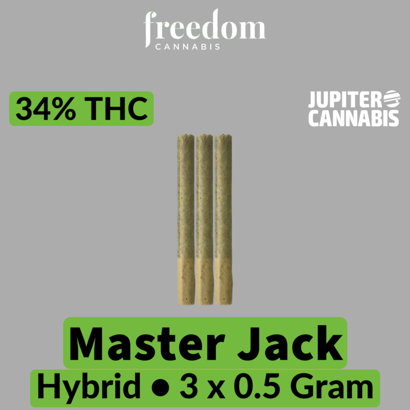 Jack Herer Master Jack 3 Pack - Jupiter Cannabis Winnipeg