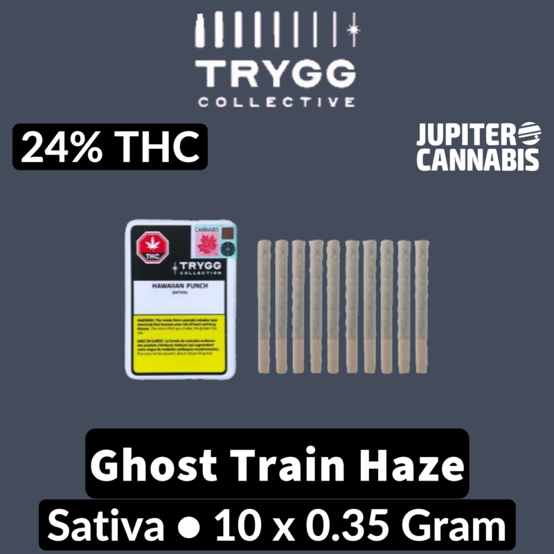 Trygg Trygg Ghost Train Haze 10 Pack - Jupiter Cannabis Winnipeg