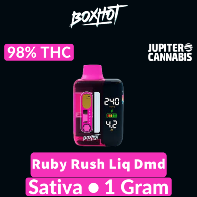 Boxhot Boxhot Ruby Rush 1g - Jupiter Cannabis Winnipeg