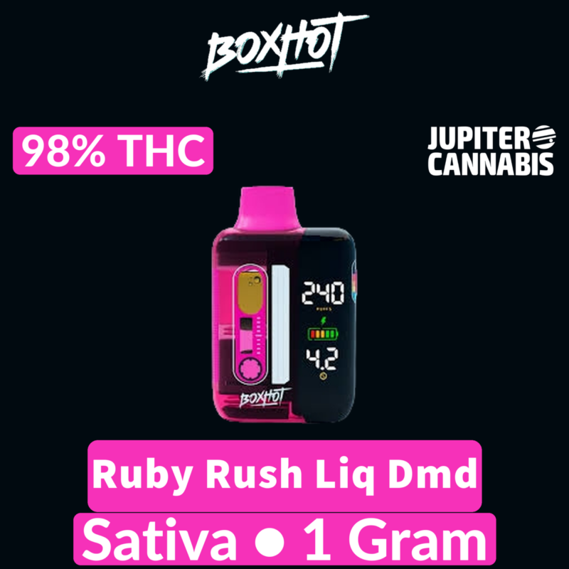 Boxhot Boxhot Ruby Rush 1g - Jupiter Cannabis Winnipeg