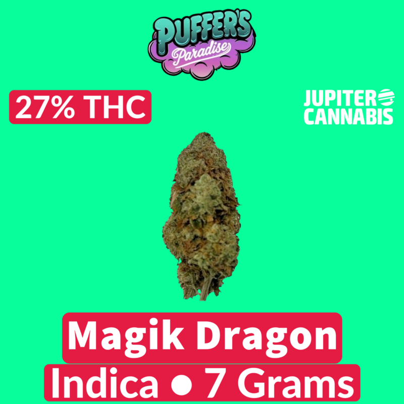 Puffer'S Paradise Puffer’s Paradise Magik Dragon 7g - Jupiter Cannabis Winnipeg