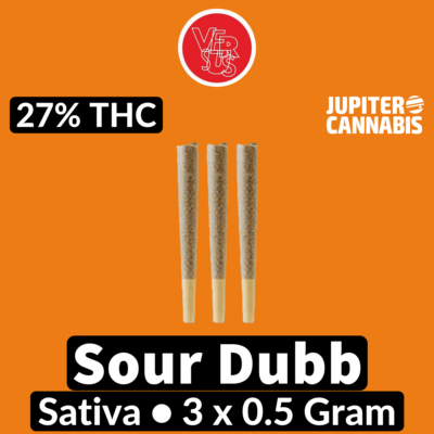 Versus Versus Sour Dubb 3 Pack - Jupiter Cannabis Winnipeg