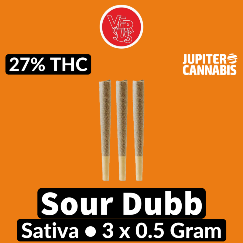Versus Versus Sour Dubb 3 Pack - Jupiter Cannabis Winnipeg