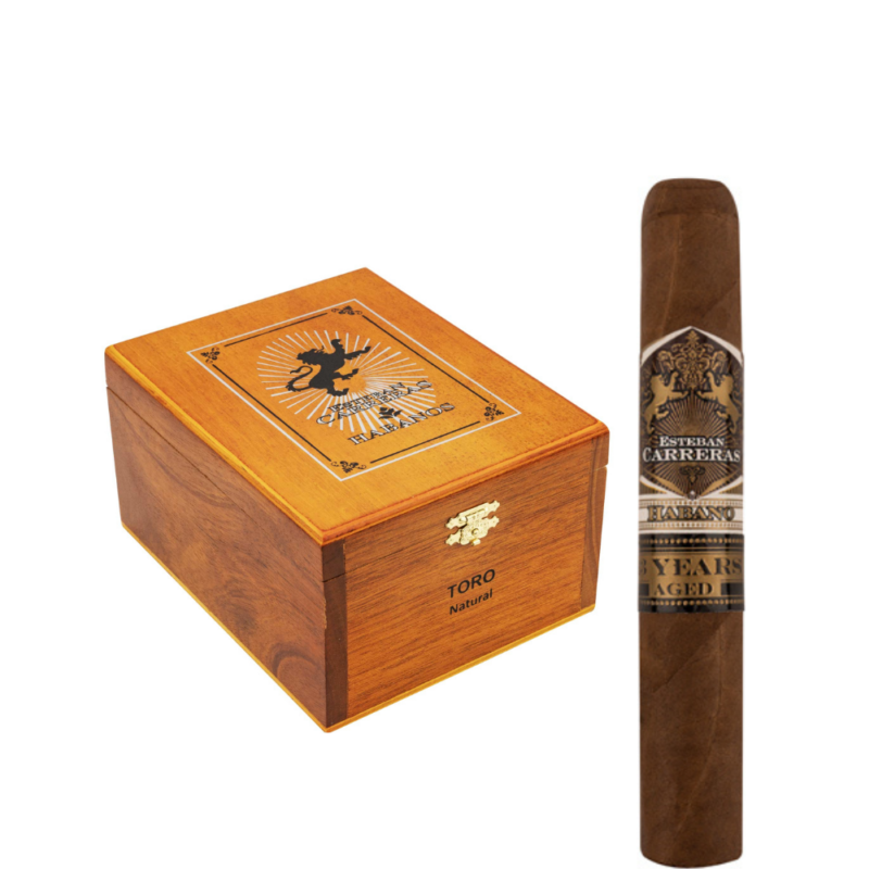 Esteban Carreras Nicaraguan Natural 13 Year Aged Corona – 6 x 44 - Jupiter Cannabis Winnipeg