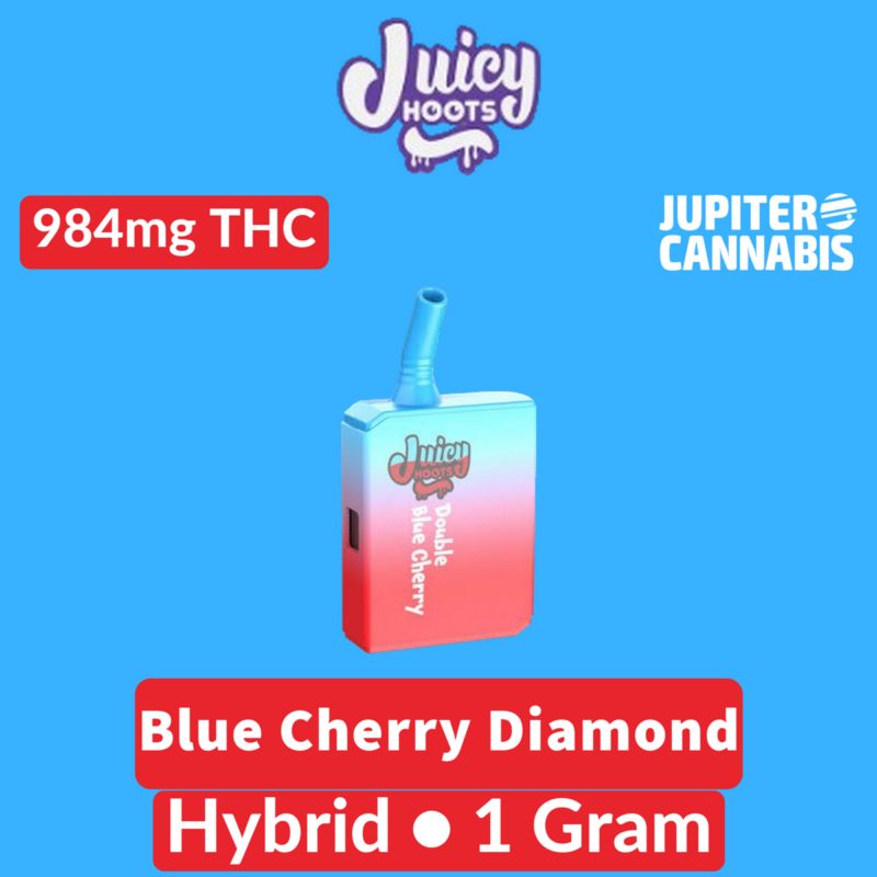 Juicy Hoots Juicy Hoots Blue Cherry 1g - Jupiter Cannabis Winnipeg