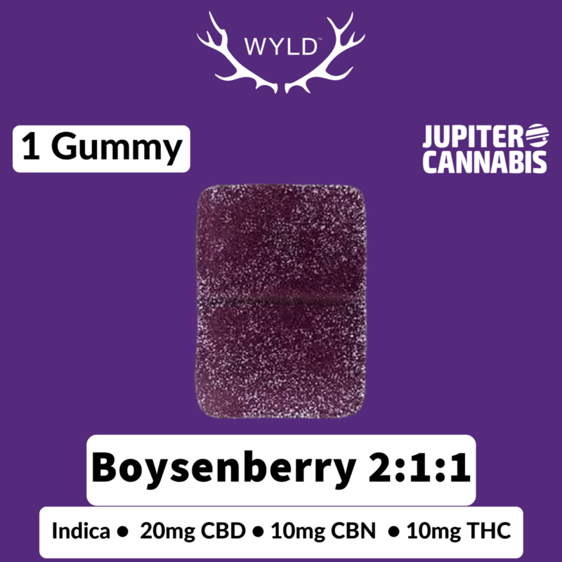 Wyld Wyld Boysenberry 2:1:1 - Jupiter Cannabis Winnipeg